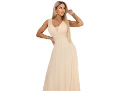 Dlouhé maxi šaty s&nbsp;třpytkami a&nbsp;hlubokým výstřihem model 22085443 - numoco basic 5
